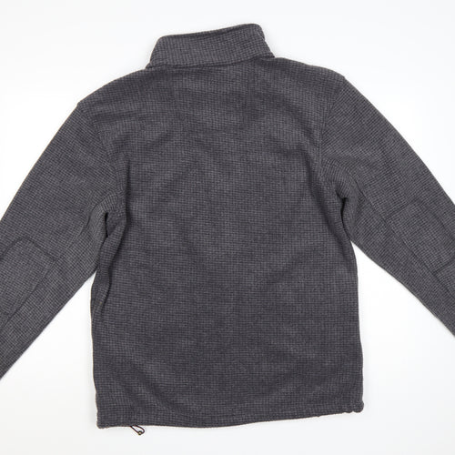 Regatta Mens Grey Full Zip Fleece Outdoor Jacket Size L
