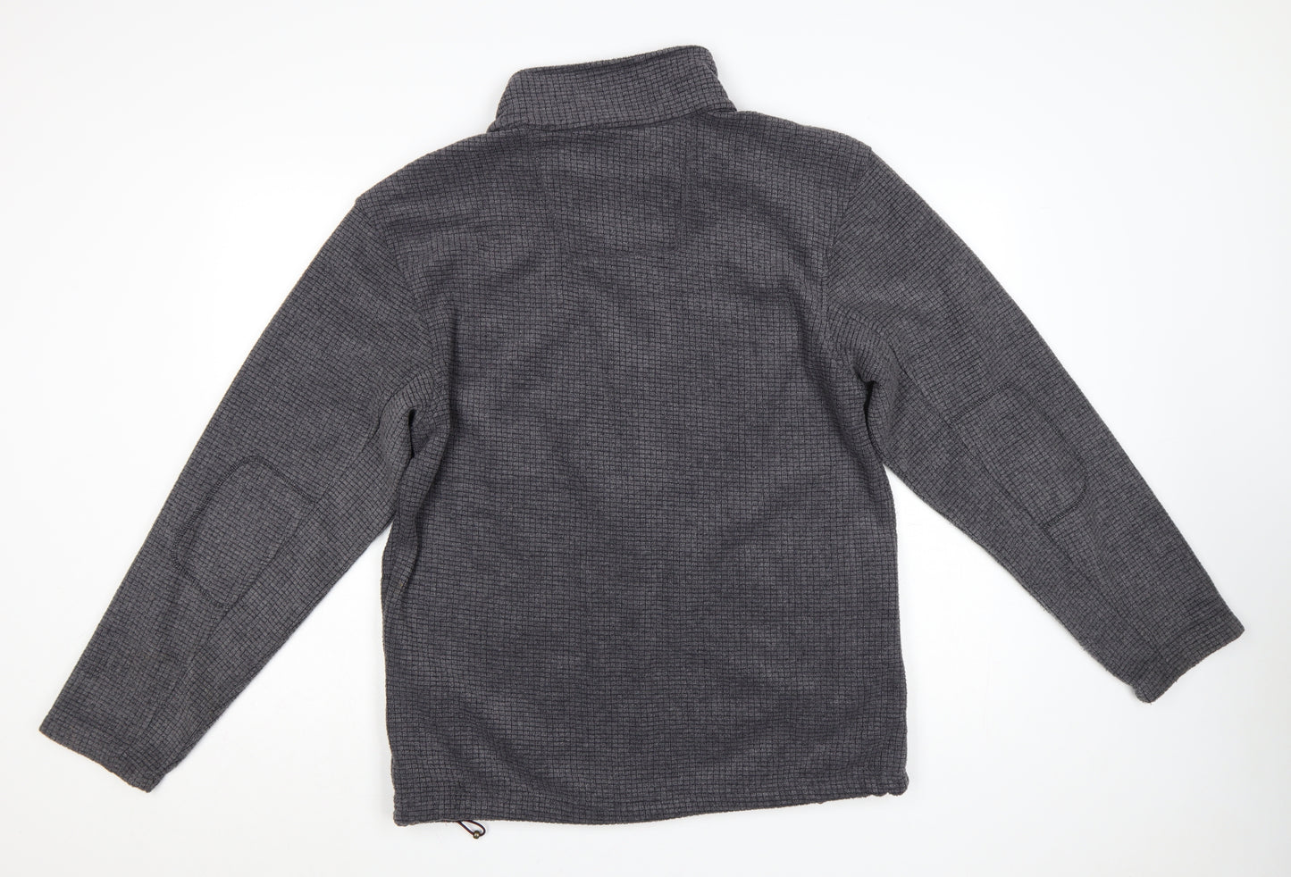 Regatta Mens Grey Full Zip Fleece Outdoor Jacket Size L