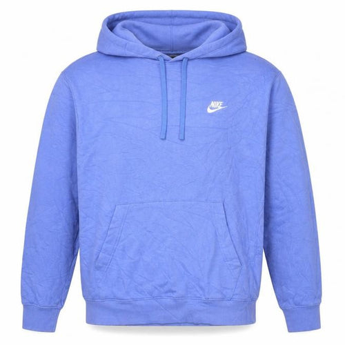 Nike Men's Blue L Pullover Hoodie Fleece Sportswear