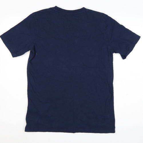 Berghaus Men's Blue Organic Cotton Logo T-Shirt Size M