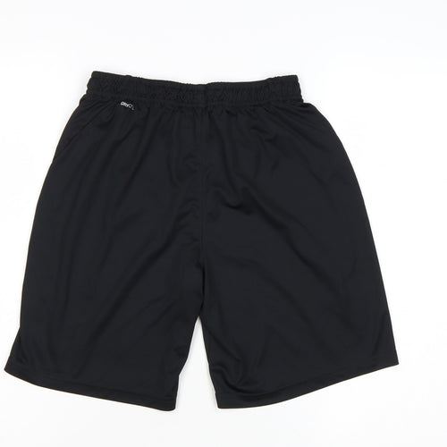 Puma Men's Black S Athletic Training Shorts Quick Dry Polyester