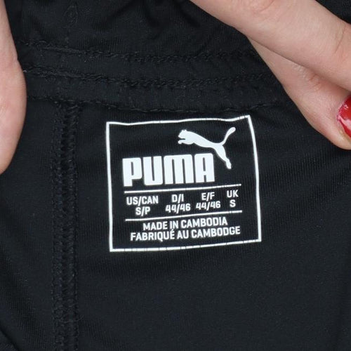 Puma Men's Black S Athletic Training Shorts Quick Dry Polyester