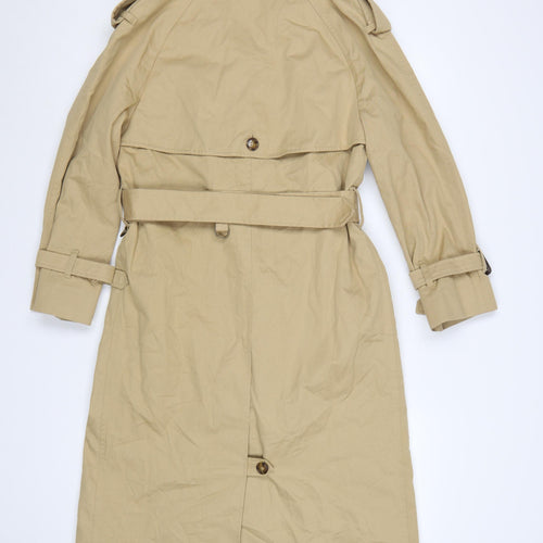Marks and Spencer Women's Beige Petite Trench Coat Size 6
