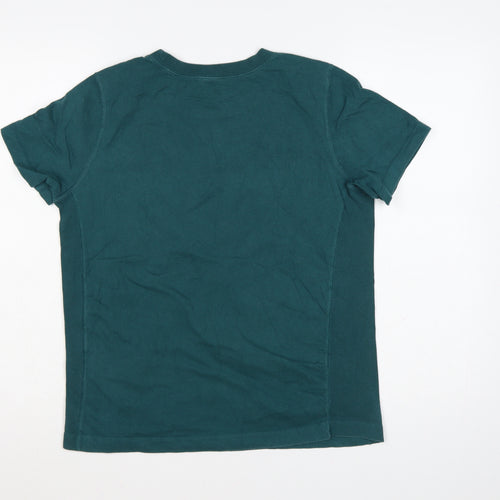 Champion Women Green Basic Short Sleeve Cotton T-Shirt M