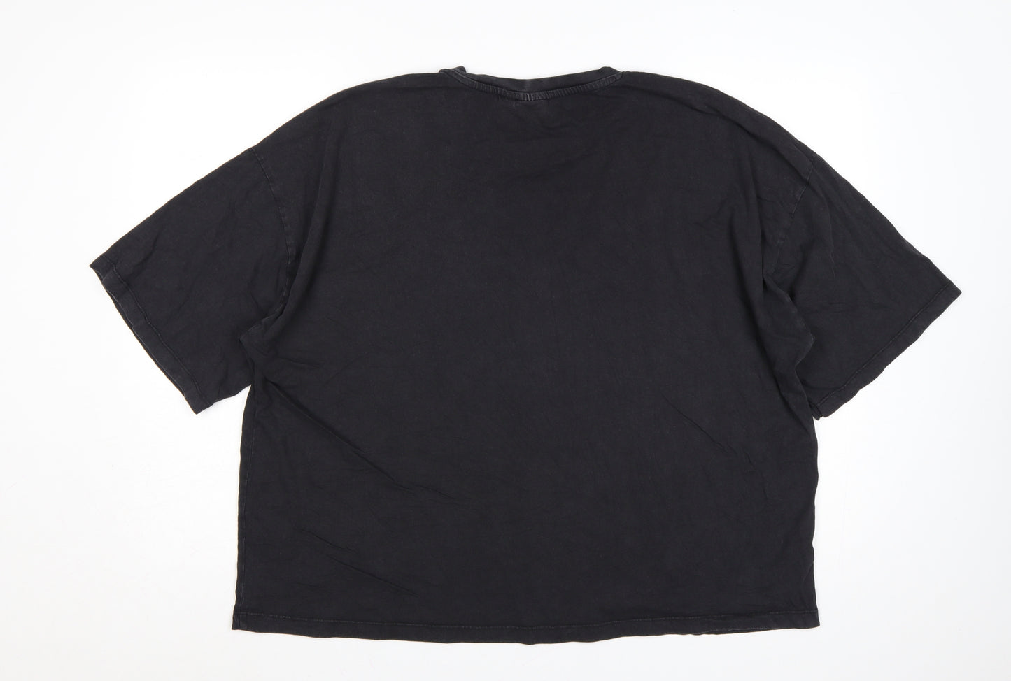 Primark Def Leppard Women's Black XL Relaxed Fit Graphic T-Shirt
