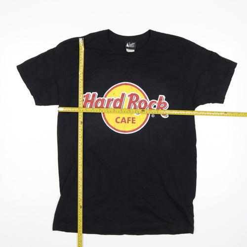 Fashion Mixxx London Men's Black Hard Rock Cafe Graphic T-Shirt L
