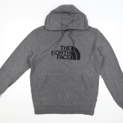 The North Face Mens Grey Pullover Hoodie Size M Regular Fit