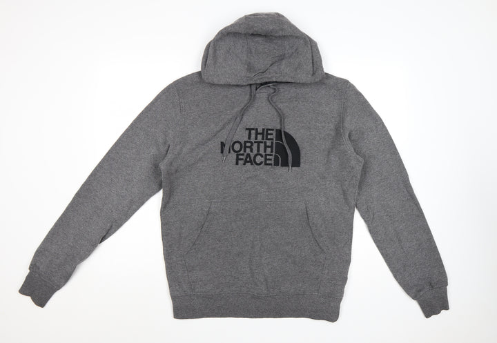 The North Face Mens Grey Pullover Hoodie Size M Regular Fit