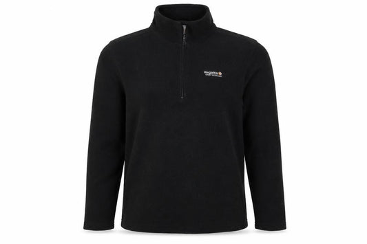Regatta Men's Black Fleece 1/2 Zip Pullover Sweatshirt Size S