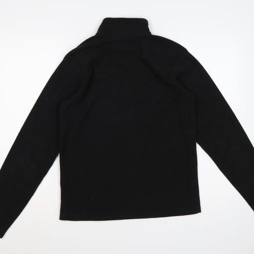 Regatta Men's Black Fleece 1/2 Zip Pullover Sweatshirt Size S