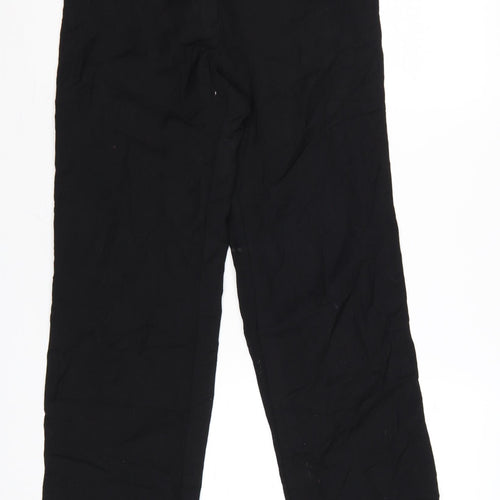 Linea Women’s Black Wool Cropped Trousers Size 10