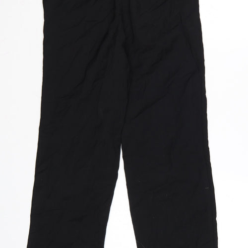 Linea Women’s Black Wool Cropped Trousers Size 10