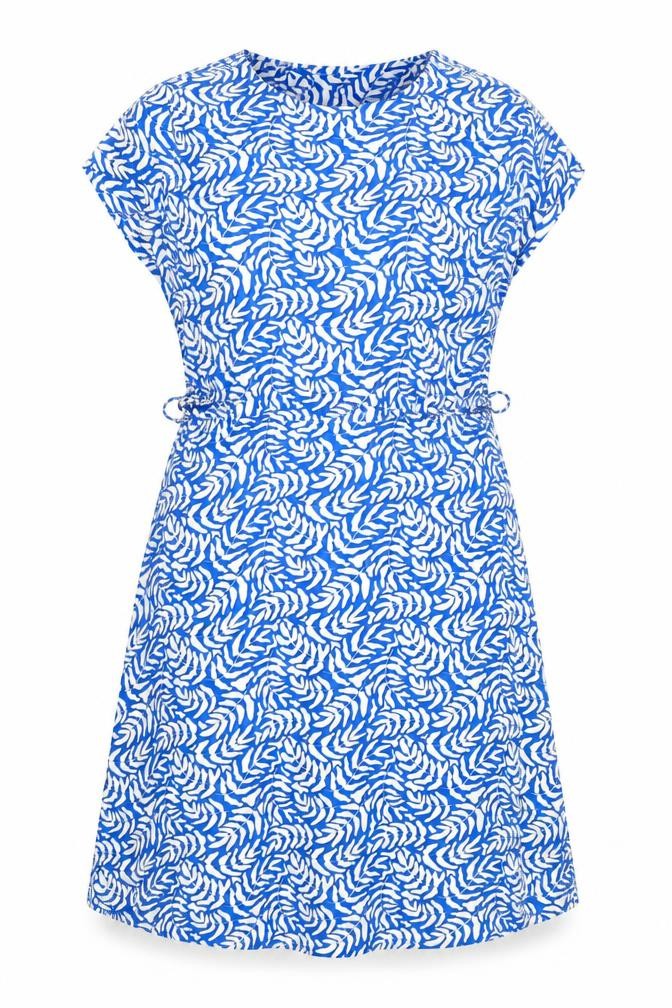 Mountain Warehouse Women’s Blue Wrap Jersey Dress UK 18 Summer UV Protective