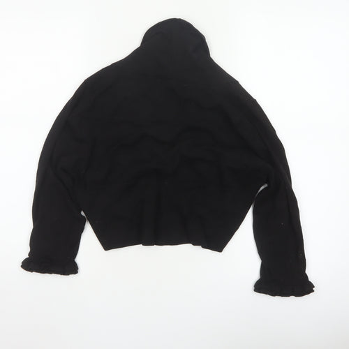 Star by Julien Macdonald Women’s Black Size 18 Open Knit Shrug Cardigan