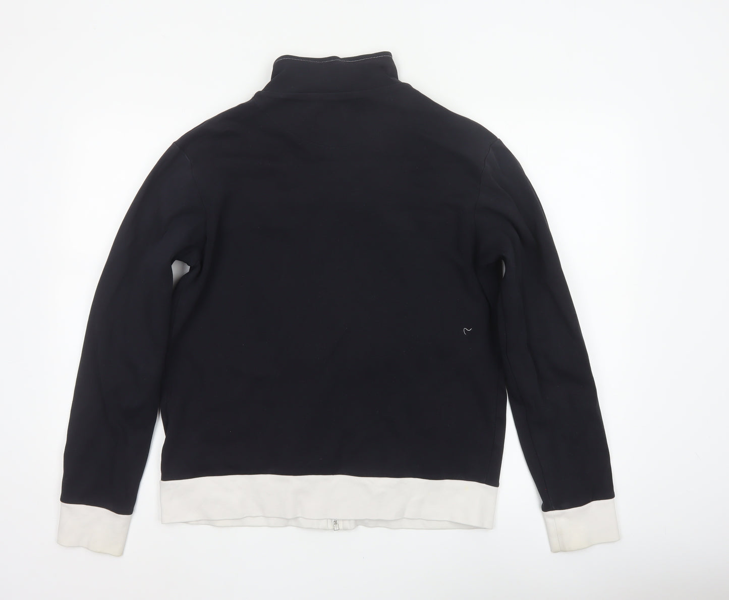 French Connection Men’s Black M Full Zip Cotton Track Jacket