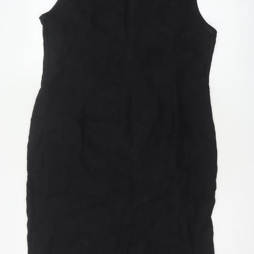 Sticky Fingers Women Black UK 14 Sleeveless Knee Length Sheath Dress