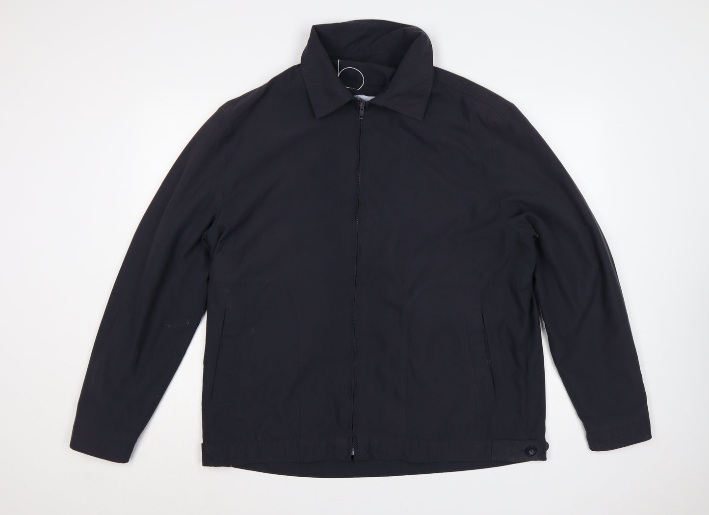 Brook Taverner Men’s Black 44 Regular Full Zip Collared Jacket