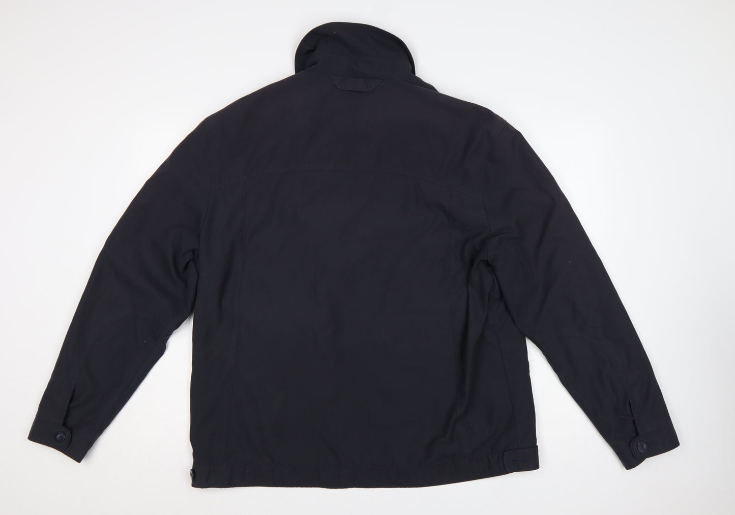 Brook Taverner Men’s Black 44 Regular Full Zip Collared Jacket