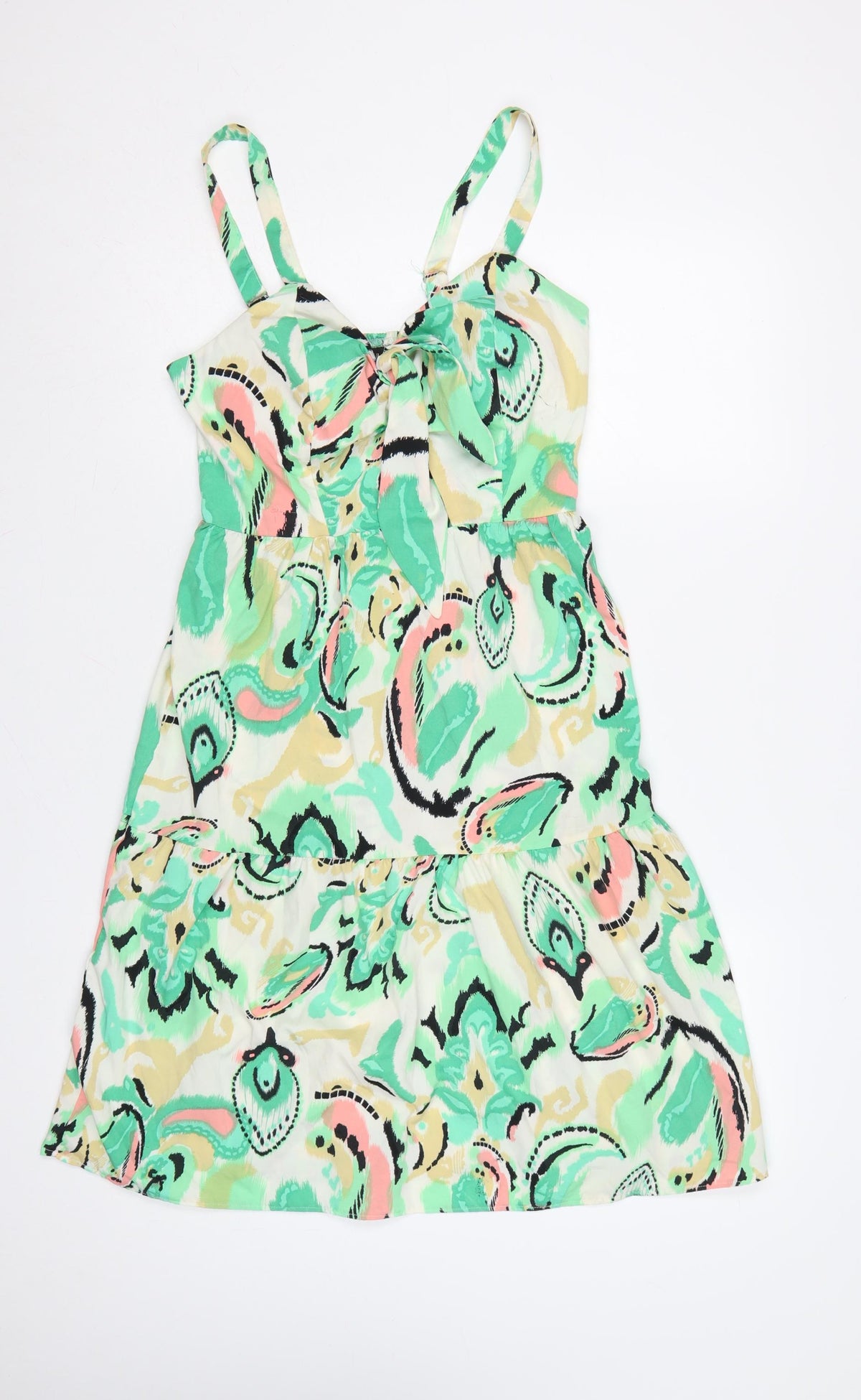 Jed London Women’s Multicoloured UK 8 Paisley Fit & Flare Mini Dress