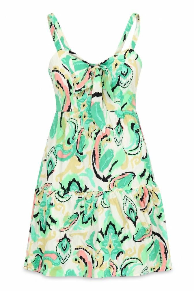 Jed London Women’s Multicoloured UK 8 Paisley Fit & Flare Mini Dress
