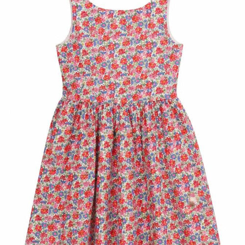 Polo Ralph Lauren Girls Multicoloured Floral Fit & Flare Dress 14 Years