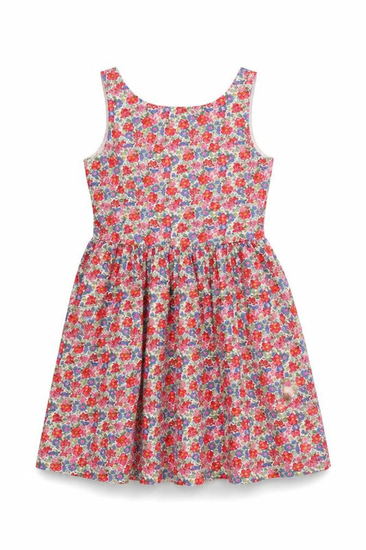 Polo Ralph Lauren Girls Multicoloured Floral Fit & Flare Dress 14 Years