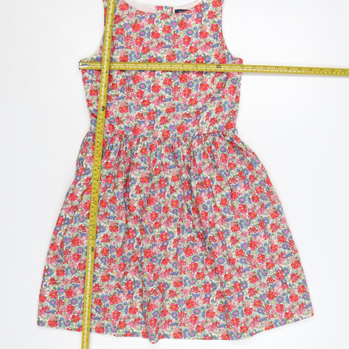 Polo Ralph Lauren Girls Multicoloured Floral Fit & Flare Dress 14 Years
