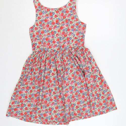 Polo Ralph Lauren Girls Multicoloured Floral Fit & Flare Dress 14 Years