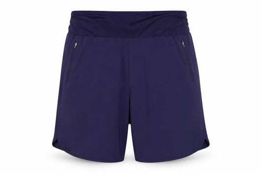 Baleaf Unisex Adults Blue 2XL Athletic Running Shorts Zip Pockets