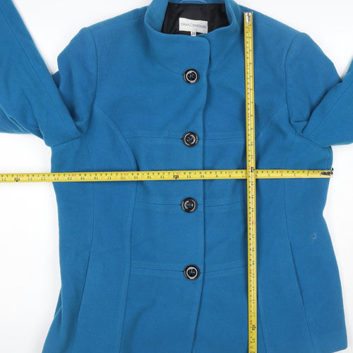 Gray & Osbourn Women’s Blue UK 20 Wool Cashmere Basic Jacket