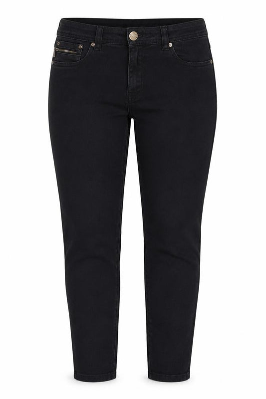 Next Women’s Black Skinny Jeans UK 10 Regular Zip Detail