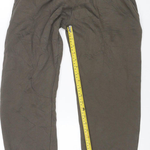 Rising Women’s Grey S Jogger Trousers Elasticated Athleisure