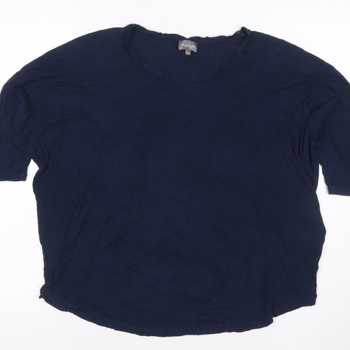 Phase Eight Women’s Blue Size 10 Basic Stretch Jersey T-Shirt