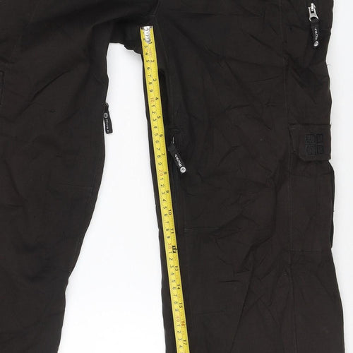 686 Women’s Black Size 10 Waterproof Insulated Snow Ski Pants