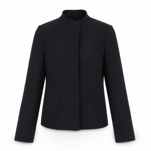 Hyphen Women’s Black Size 10 Tailored Lined Suit Jacket Blazer
