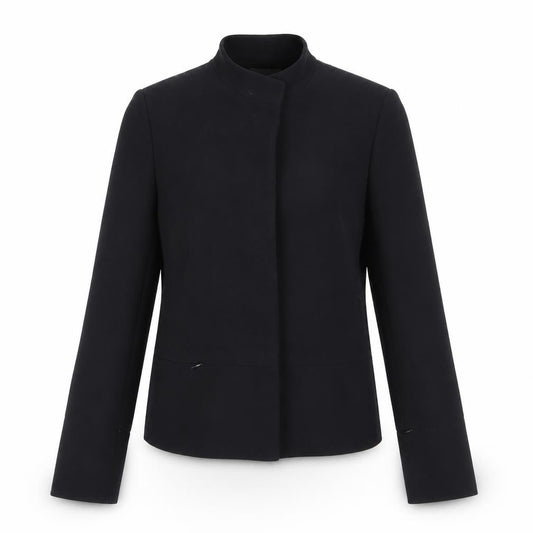 Hyphen Women’s Black Size 10 Tailored Lined Suit Jacket Blazer