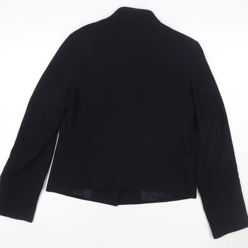 Hyphen Women’s Black Size 10 Tailored Lined Suit Jacket Blazer