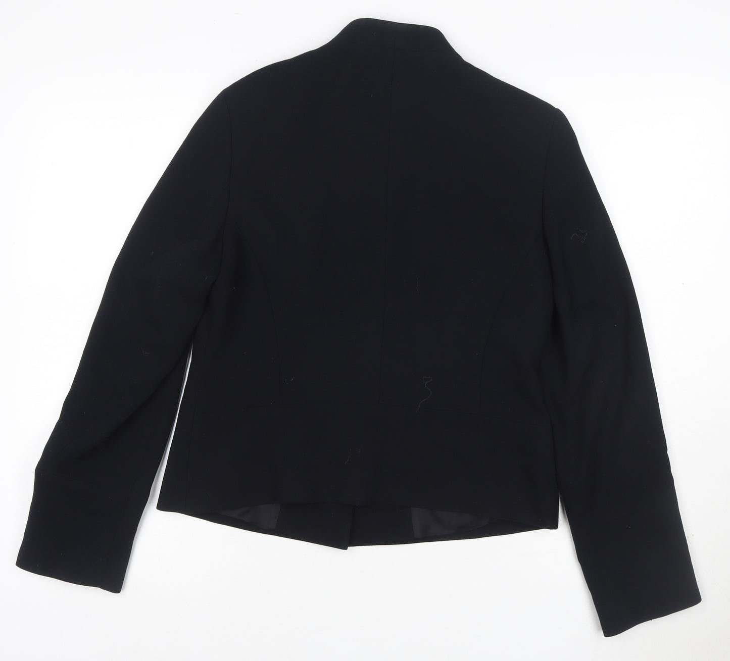 Hyphen Women’s Black Size 10 Tailored Lined Suit Jacket Blazer
