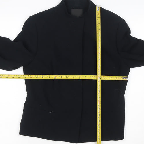 Hyphen Women’s Black Size 10 Tailored Lined Suit Jacket Blazer