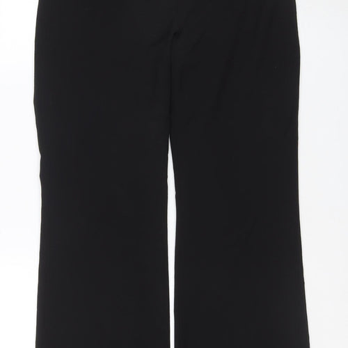 Collection Debenhams Women’s Black Size 10 Wide Leg Dress Trousers