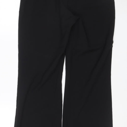 Collection Debenhams Women’s Black Size 10 Wide Leg Dress Trousers