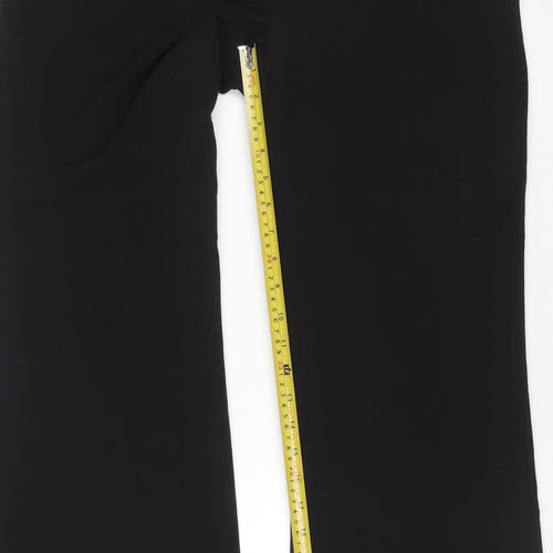 Collection Debenhams Women’s Black Size 10 Wide Leg Dress Trousers