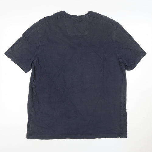Next Men’s Blue L Summer State Beach Patrol Graphic Crew Neck T-Shirt