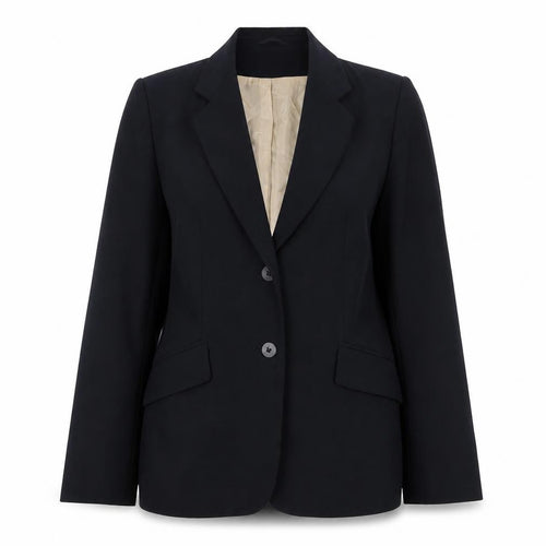 Principles Petite Women Black UK 10 Two Button Tailored Blazer Jacket