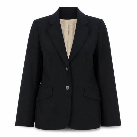 Principles Petite Women Black UK 10 Two Button Tailored Blazer Jacket