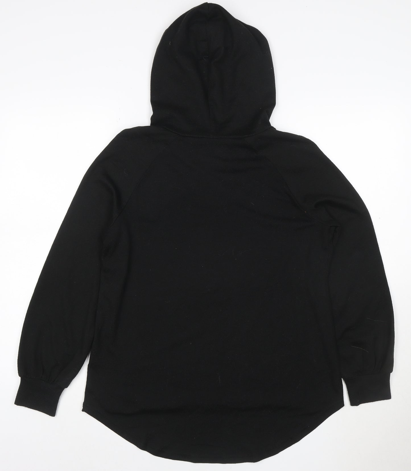 ONLY Women’s Black M Pullover Hooded Long Sleeve Sweatshirt