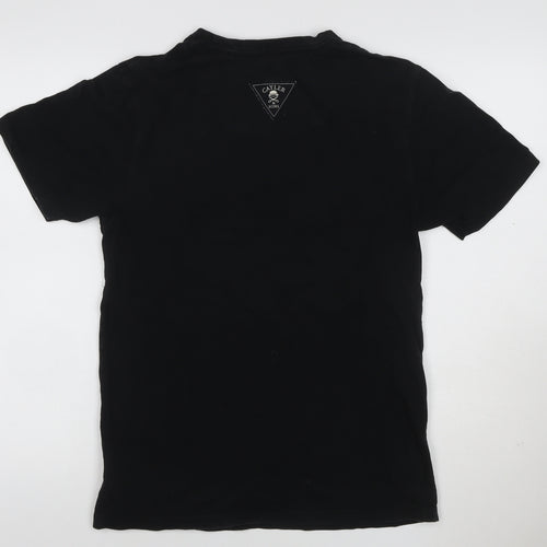 Cayler & Sons Mens Black M Paris Life Parrot Graphic T-Shirt