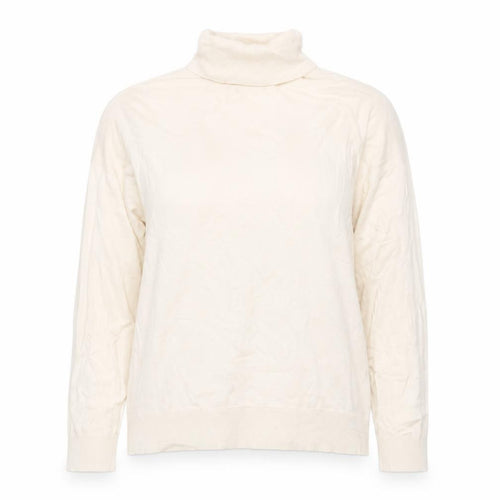 Talbots Women Ivory UK 16 Roll Neck Knit Jumper Long Sleeve