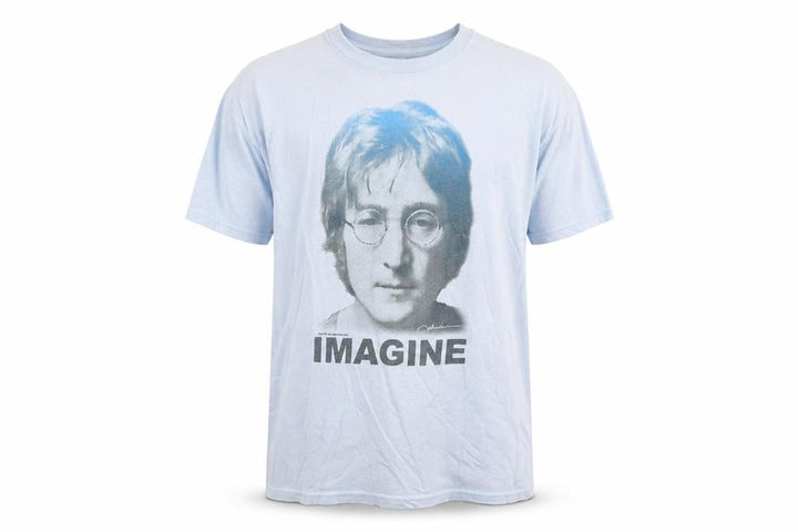 Gap Men's Blue M John Lennon Imagine Graphic Print Crew Neck T-Shirt