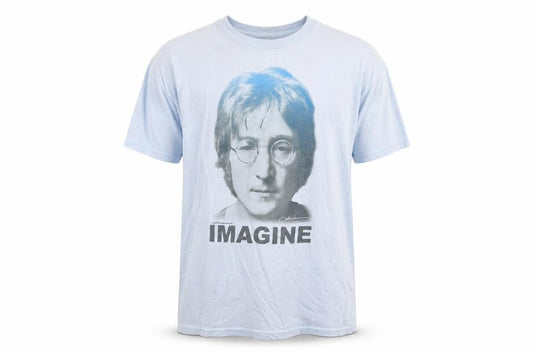 Gap Men's Blue M John Lennon Imagine Graphic Print Crew Neck T-Shirt
